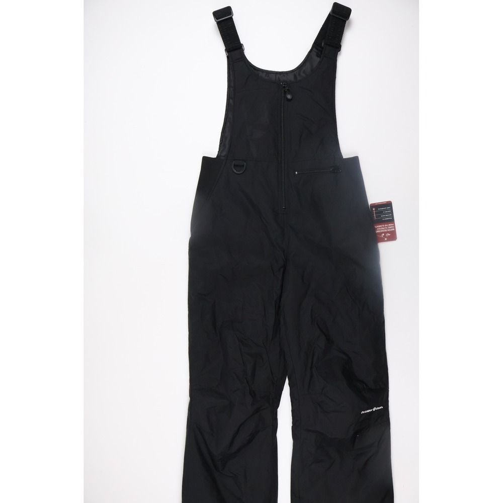 Outdoor Gear Womens Snow Bibs Peaks Bib Black Solid S NWT